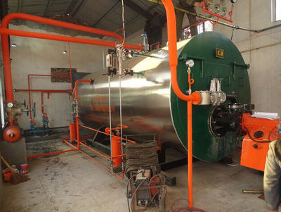 High Heat Efficiency Gas Fired Steam Boiler For Hospital Disinf Industries