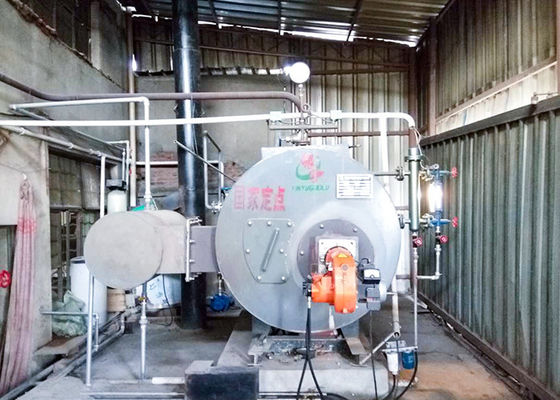 Fully Automatic Gas Fired Hot Water Furnace Large Output Environment Protection